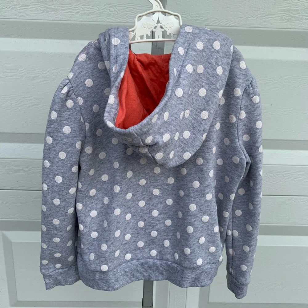 Kids Genuine Oshkosh  polka dot  jacket hoodie.